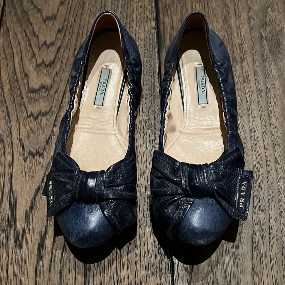 Prada ballet flats